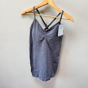 Athleta Layering Cami- Charcoal Gray.‎ NEW with tags- Size Small